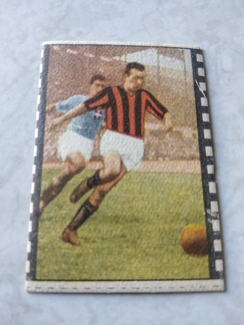 FIGURINA calcio LECCE mascotte scudetto 1949 Originale Nannina vintage d'epoca