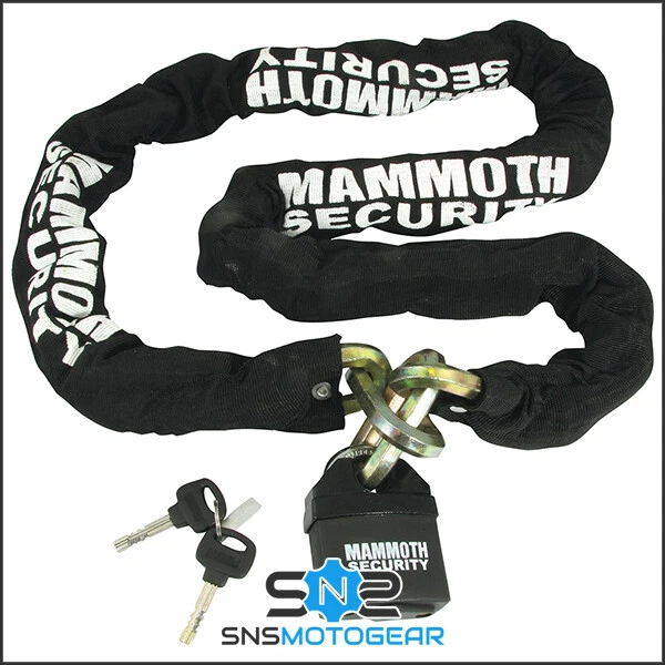 Mammoth Blocco di sicurezza moto esagonale 12 mm - 1,8 m