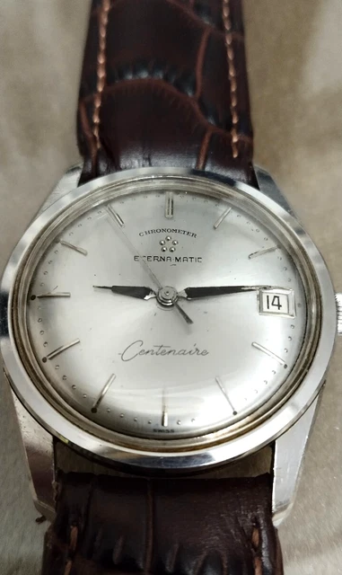 Montre Automatique Vintage Vog Matic - Années 60 - Mouvement 17 Rubis - Boîtier Acier 36 Mm