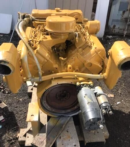 Caterpillar 3208 210 HP Marine Diesel Engine, Bobtail Caterpillar 3208 210 HP Marine Diesel Engine, Bobtail