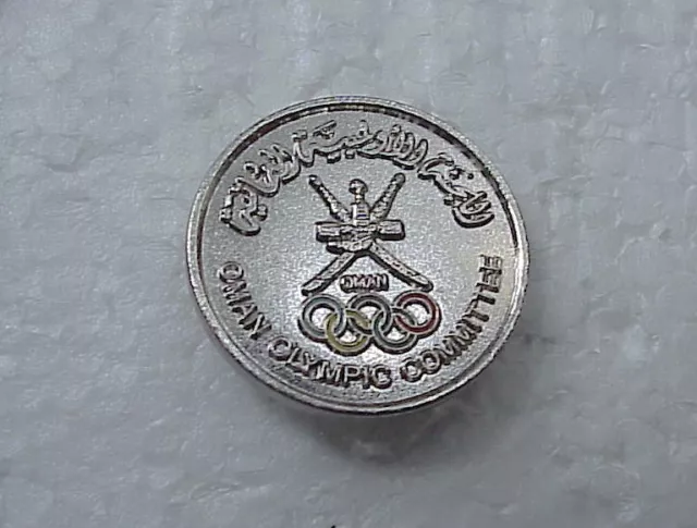 1992 Barcelona OLYMPICS OMAN NOC PIN BADGE