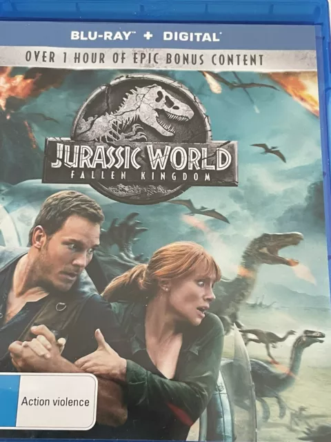 Jurassic World: Fallen Kingdom - Blu Ray Like New