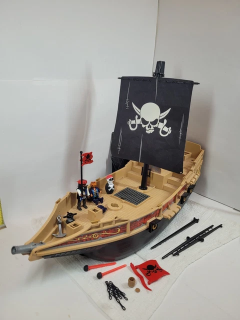 PIRATE RAIDER SHIP piratas playmobil 6678 playmobile no completo