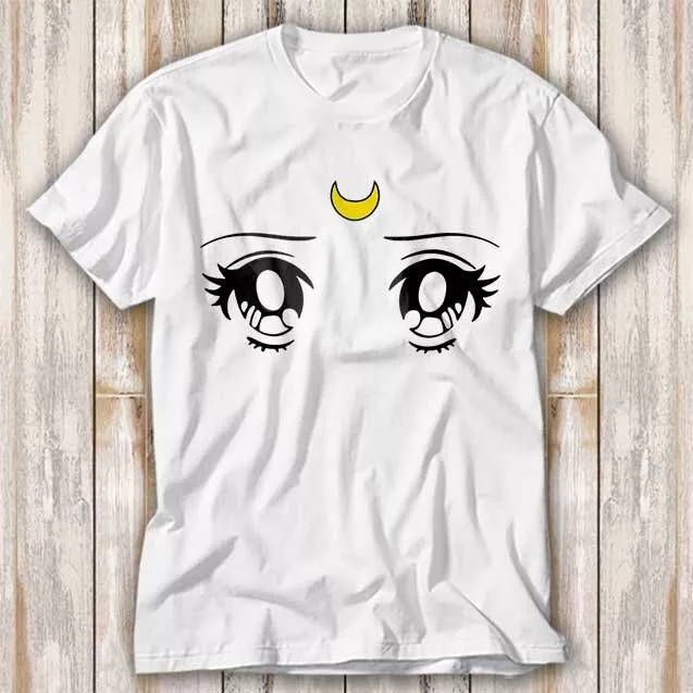 Sailor Moon Eyes Japanese Anime Kawaii Manga T Shirt Top Tee 4021