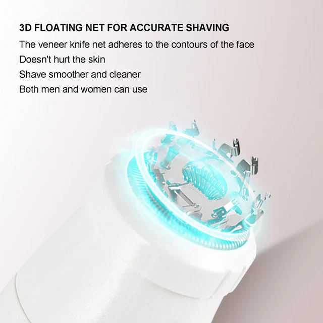 4 In1 Hair Remover Elettrico Senza Fili Ricaricabile Senza Dolore Donne Raso DB3