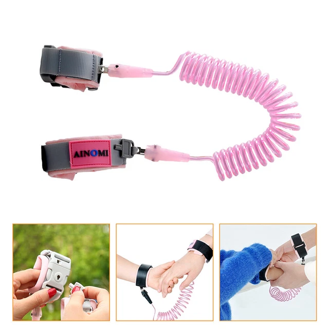 Lot De 3 Cordes De Sécurité Pour Enfants - Poignées Colorées, Laisse De Marche Pour Garderie, Sorties En Groupe, Parcs