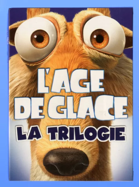 3 DVD ★ L'age de glace - La Trilogie ★ COFFRET 3 Films + Bonus PAL ZONE 2