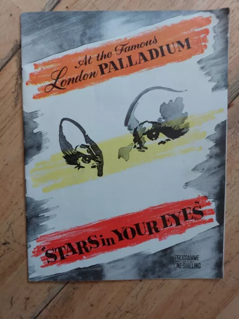 Stars In Your Eyes London Palladium Souvenir Programme 1960