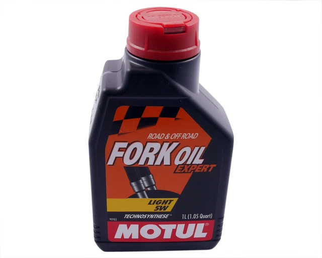 Huile de fourche MOTUL 5W 1L SAE Huile pour moto TS Expert Light