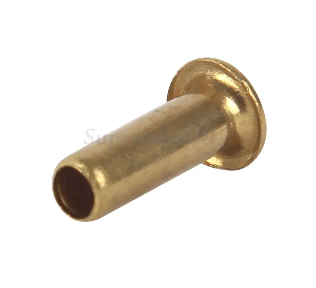 M3-M6 Copper Brass Eyelet Hollow Tubular Rivets Through Nuts Hole Grommets