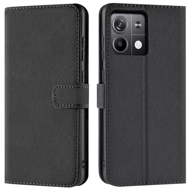 Schutz Hülle für Xiaomi Redmi Note 13 4G Handy Klapp Tasche Book Cover Flip Case