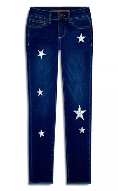 Joe’s Jeans Girls The Luna Skinny Ankle Big Kid Night Star 10 New Blue Slim Mid