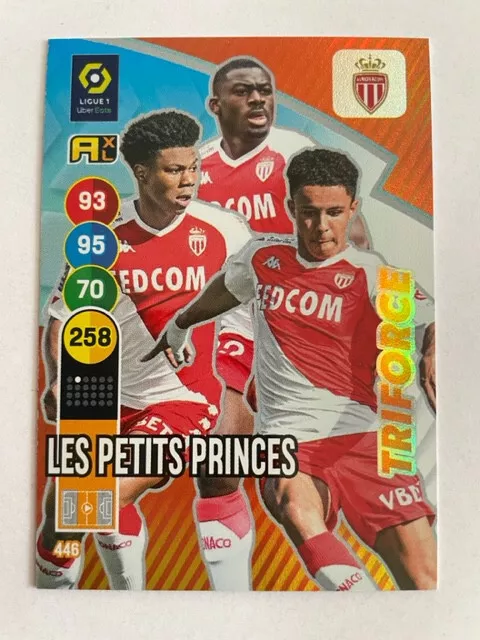 ADRENALYN XL LIGUE 1 2021 / 2022 - Carte TRIFORCE MONACO - N°446