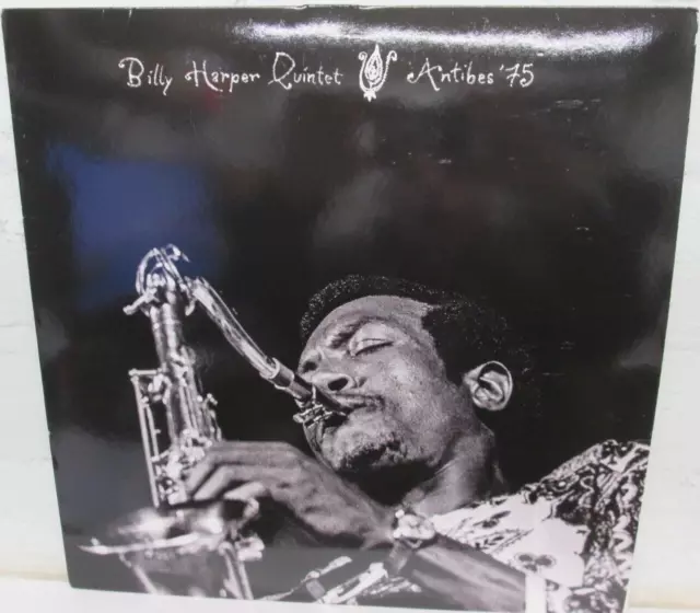 LP - Billy HARPER QUINTET - ANTIBES ´75 - german Press - LIMITED EDITION + INLAY