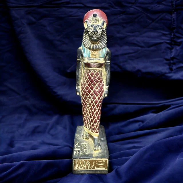 RARE ANCIENT EGYPTIAN ANTIQUE Sekhmet Statue Goddess Of War with Face ...