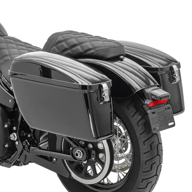 Sacoche Latérale Craftride 3L Pour Yamaha XV 1600 A Wild Star – Noir, Côté Droit, Neuve