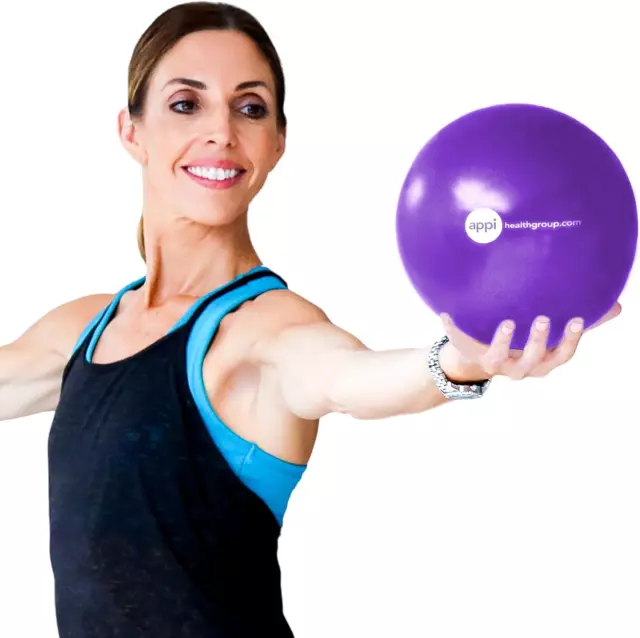 APPI Soft Pilates Ball. Latexfrei. 7 Zoll. Anti-Burst Mini/Ova Ball