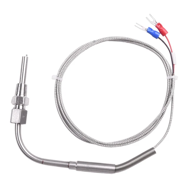 UTTASU – Termocoppia Tipo K Per Sensore EGT, Sonda Temperatura Gas Di Scarico, Cavo Da 100 A 500 Cm