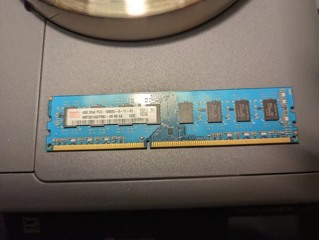 RAM SK HYNIX 16 Go DDR3 - 4 Barrettes De 4 Go PC3-10600U - Pour Ordinateur De Bureau