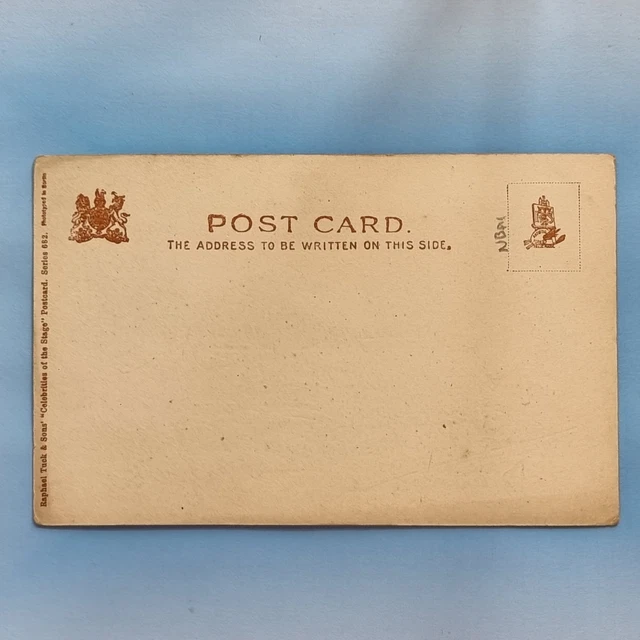 EDWARDIAN ACTRESS POSTCARD C1905 Miss Edna May Plunging Neck Line £5.95 - PicClick UK