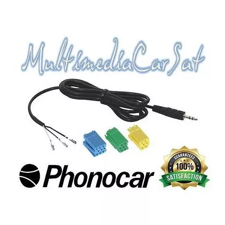 Phonocar 4107 Cavo Aux In Autoradio Musica Renault Modus Trafic Espress Clio