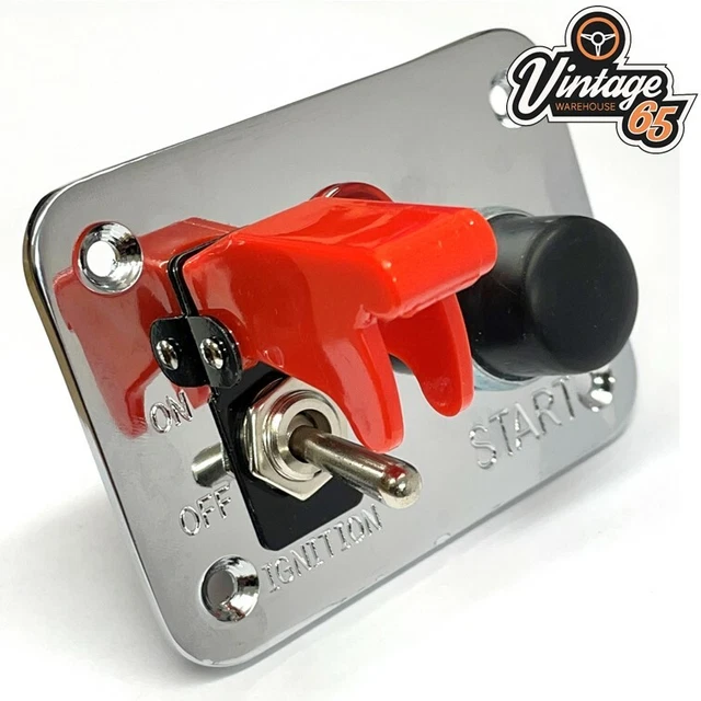 IGNITION SWITCH PANEL Push Button Starter 25A 12V Power Isolator