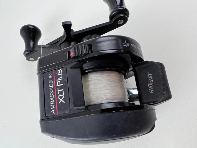 85年 ABU AMBASSADEUR XLT Plus ABU GARCIA AMBASSADEUR FISHING REEL - XLT PLUS fast cast
