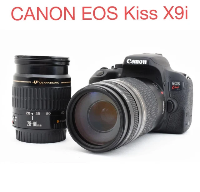 Wi-Fi/保証/canon kiss x9i+Canon EF 28-80㎜ CANON EOS KISS X9i DSLR Camera Kit EF28-80mm F3.5-5.6 USM Wi
