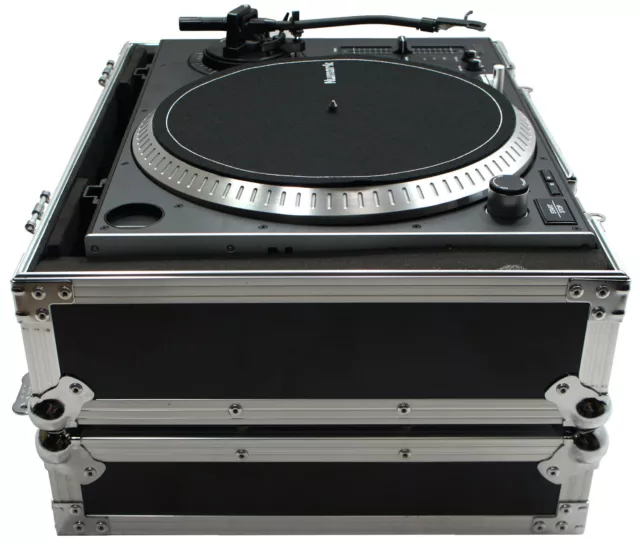 Harmony HC1200BMKII Flight Foam Lined Turntable Custom Case fits Technics 1200 3