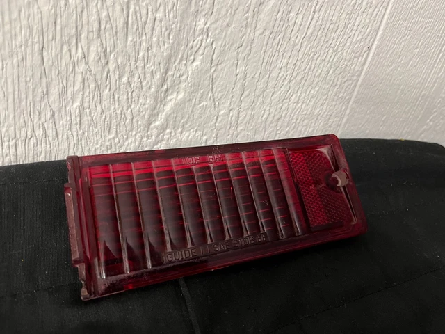 1968 Chevy Nova Tail Light Lens Original RH Passenger Side Taillight
