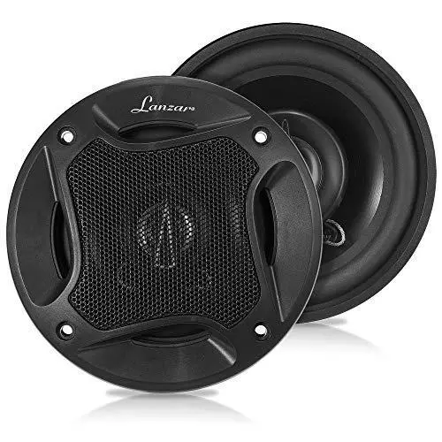 Lanzar MX42 Max Series 4-Inch 120-Watt 2-Way Coaxial Speakers (Pair)