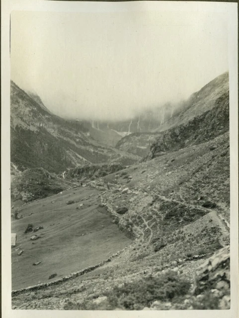 FRANCE PYRENEES CIRQUE de Gavarnie Circus Waterfalls Mountain Old Photo ...