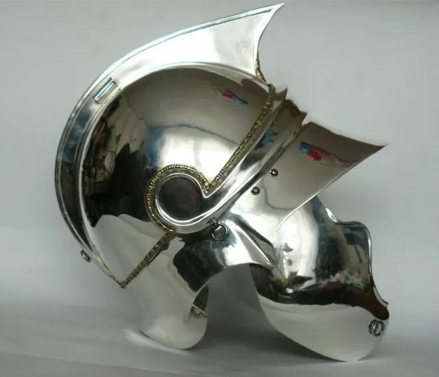 Medieval Greek Tharacian Helmet  Armor Helmet Christmas Gift handmade designer