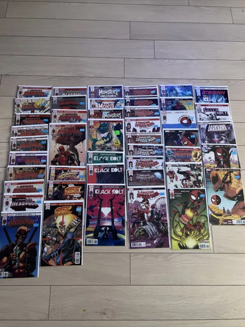 Lot Of 45 Marvel Legacy Comics NM+ The Amazing Spider-Man, DeadPool