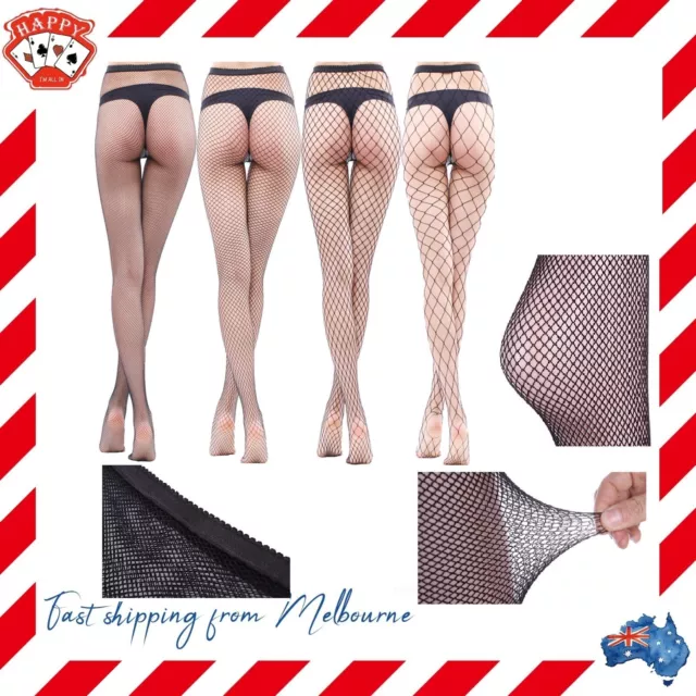 Women Fishnet Stockings Pantyhose Mesh Fishnets Tights Anti Hook Nylon Panty