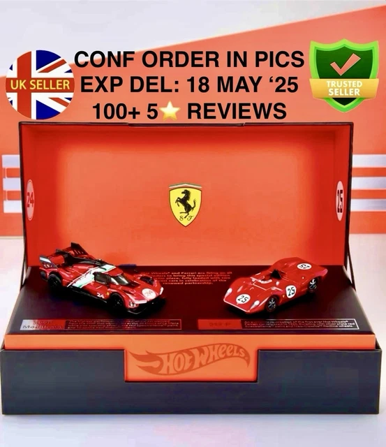 Hot Wheels and Ferrari prest their scale collection that revives a
