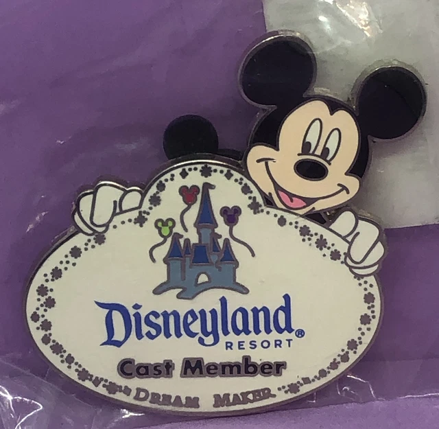 DISNEYLAND DREAM MAKER Mickey Cast Member Name Tag Pin Cast Exclusive DISNEYLAND DREAM MAKER Mickey Cast Member Name Tag Pin Cast Exclusive