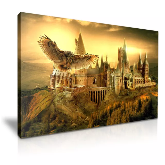 Harry Potter Hogwarts Castle Wall Mural Quality Pasteable Wallpaper