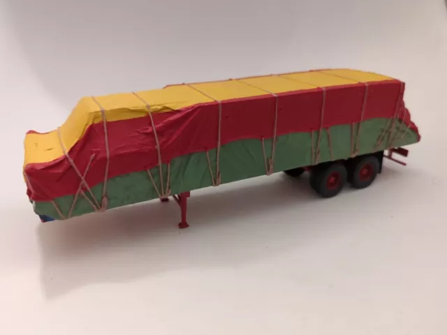 Corgi - 2-Axle Sheeted Load Flatbed Trailer Only- 1:50