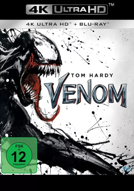 Venom (Marvel) mit Tom Hardy 4K Ultra HD # UHD+BLU-RAY-NEU