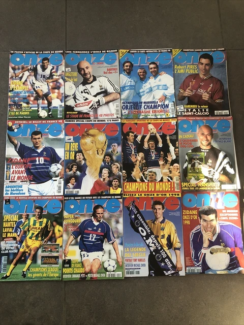 ONZE MONDIAL REVUE Papin - Poster Fiches Attaches _Octobre 1991-Complet