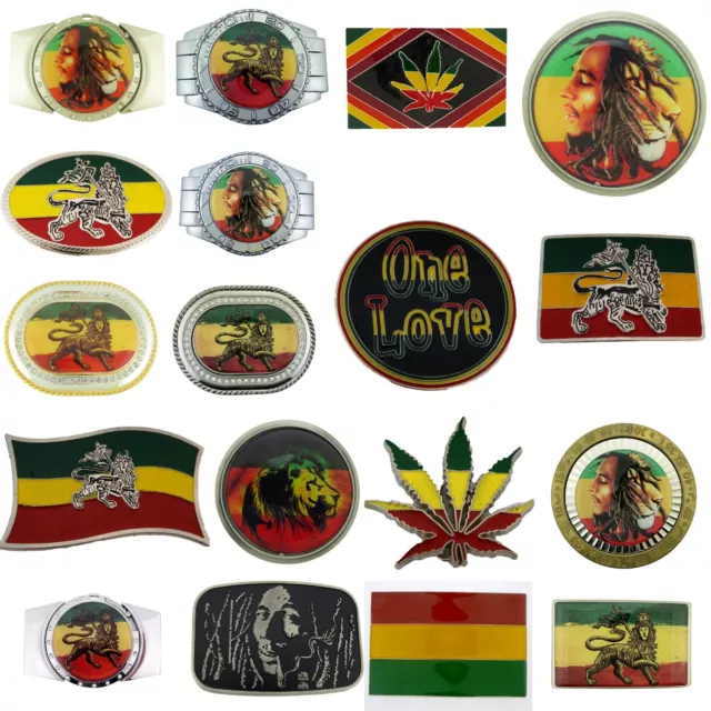 Bikers Weeds Rasta Juddah Reggae Culture Musician Belt Buckles Halloween Party