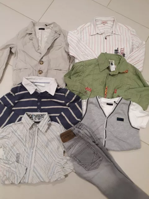 Pacchetto abiti firmati ragazzi età 4-5 anni inc White Company, Ikks, Catimini
