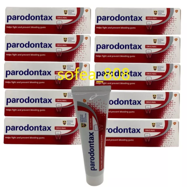 10TUBE Parodontax dentifrice Original FluorIide prévenir le saignement des...