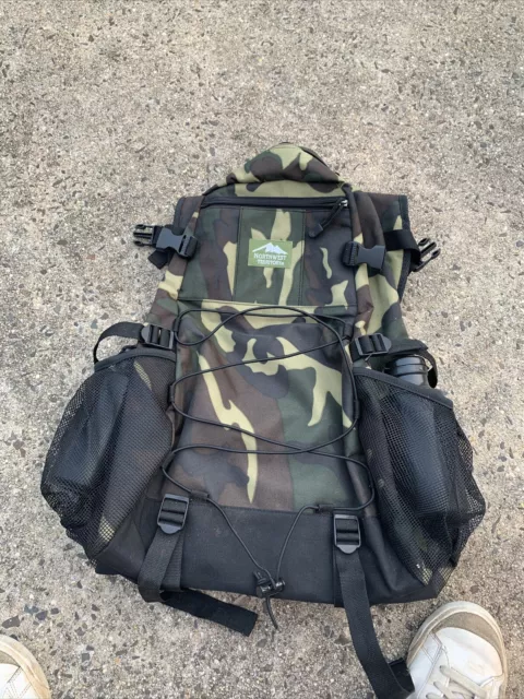 VTG Northwest Territory Camping Back Pack Camouflage