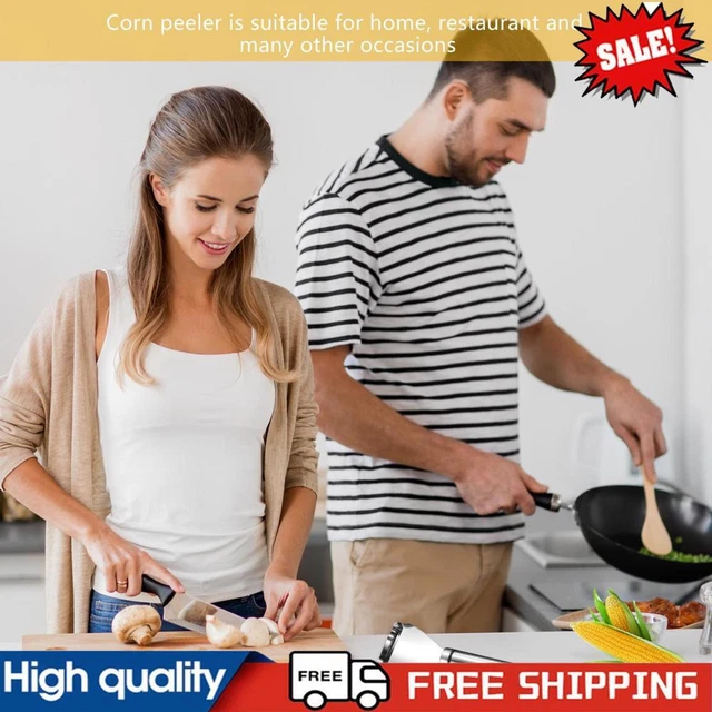 CORN SHUCKER WITH Ergonomic Handle Corn Remover Kitchen Supplies