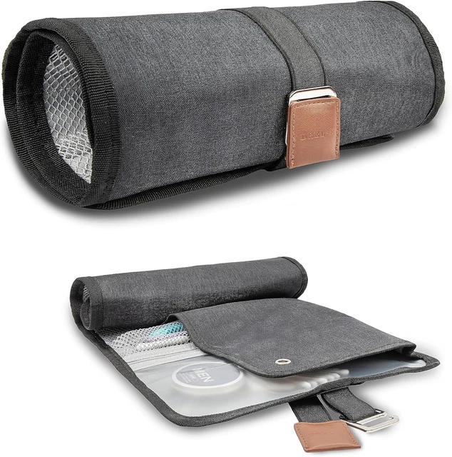 DREL K® Nuovo Beauty Case Da Viaggio Uomo Design Elegante – Beauty Case Uomo Don
