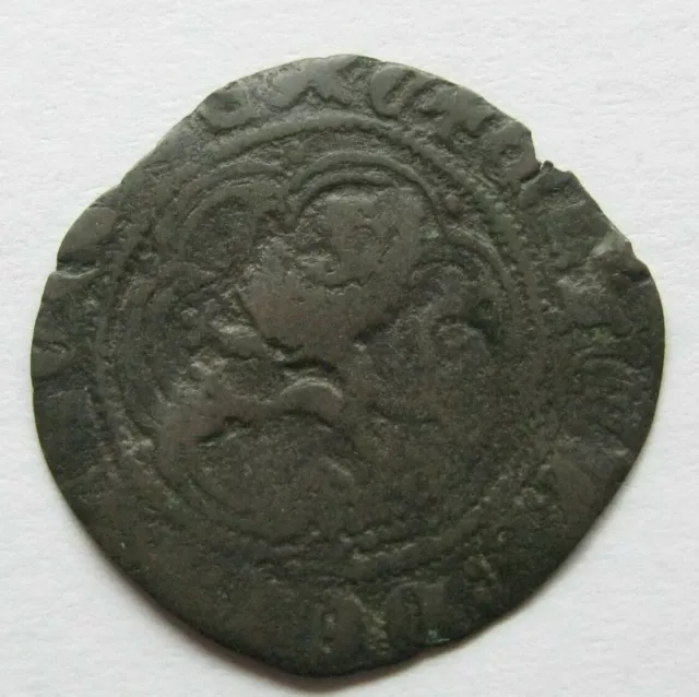 Harry III (1390-1406) , White from Burgos. 0.0395oz/0 27/32in