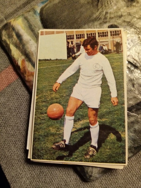 Xm38 Card Sticker Soccer Stars Football No 127 Johnny Giles