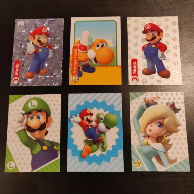 Super Mario Trading Cards von Panini - 4 Karten nach Wahl für 1€